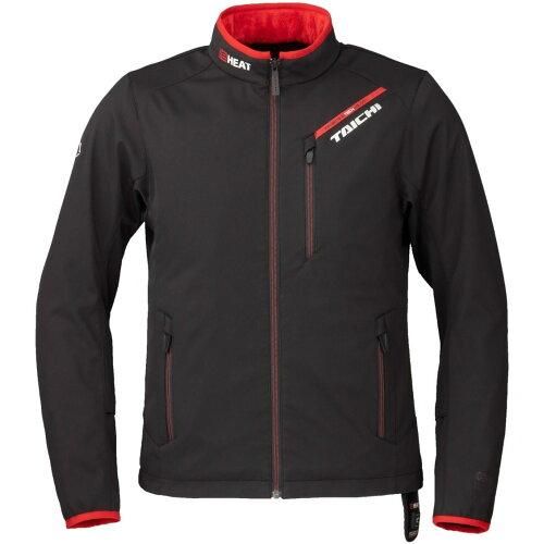 5営業日で発送 RSタイチ RSTAICHI RSU637 e-HEAT インナージャケット BLACK RED 4XL 品番 RSU637BK114XL