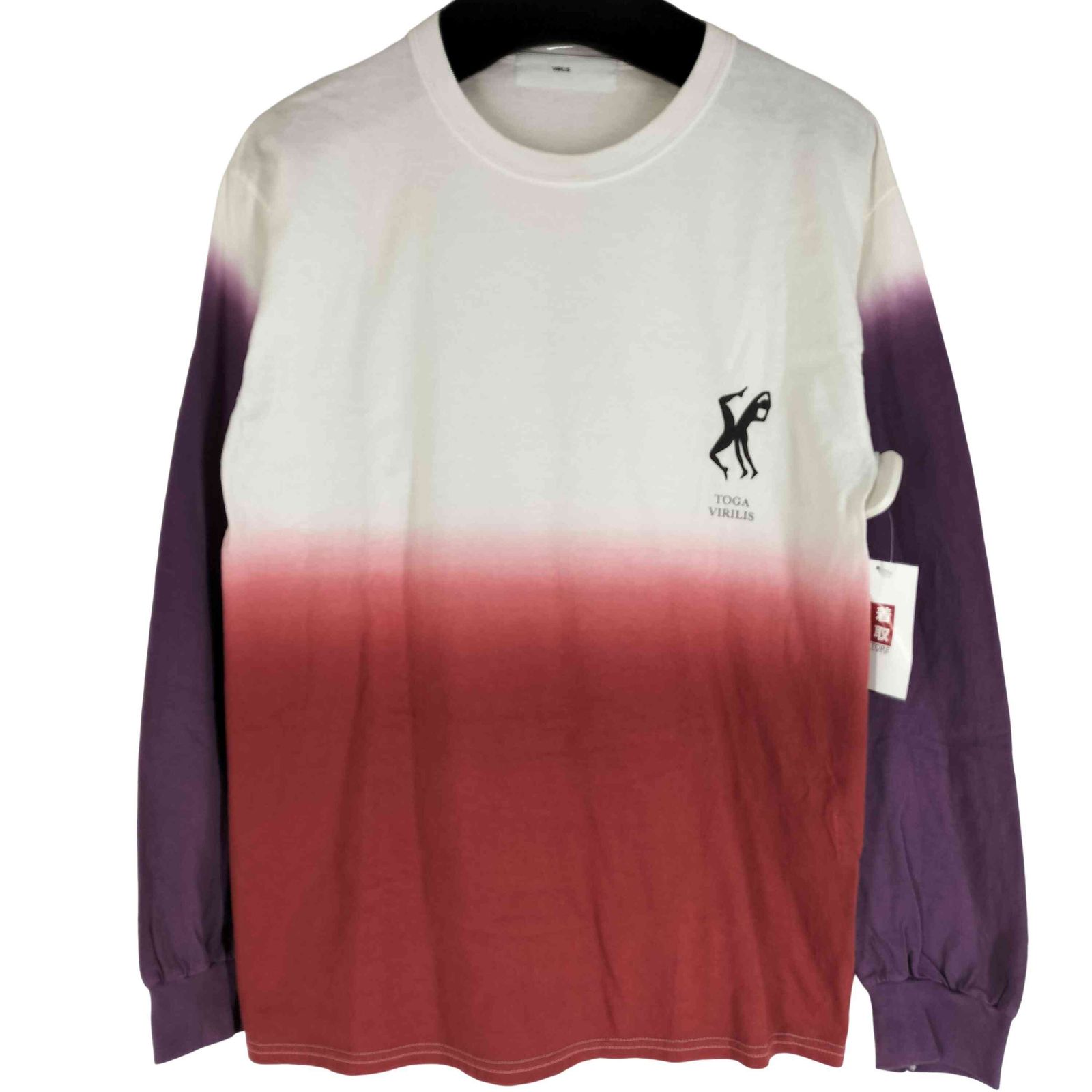 トーガビリリース TOGA VIRILIS DIP DYE TEE メンズ  44