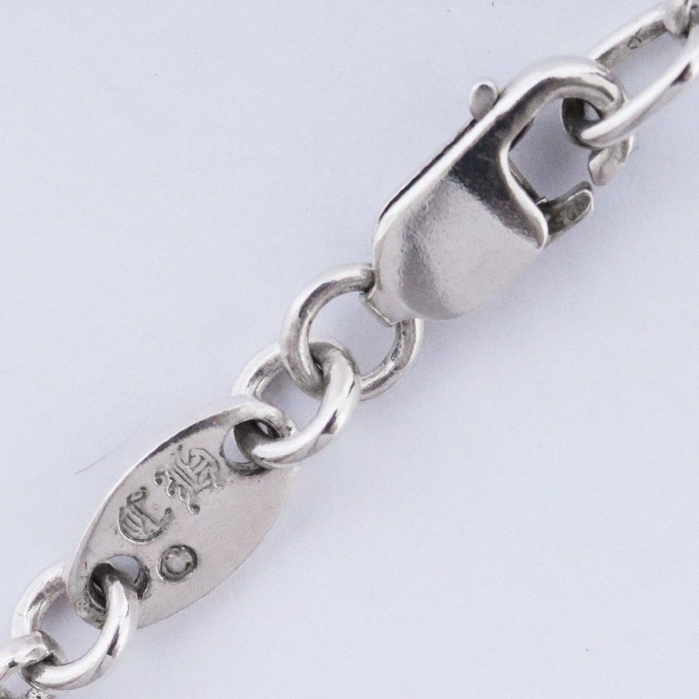 CHROME HEARTS ネックレス ロールチェーン 18インチ シルバー - メルカリ