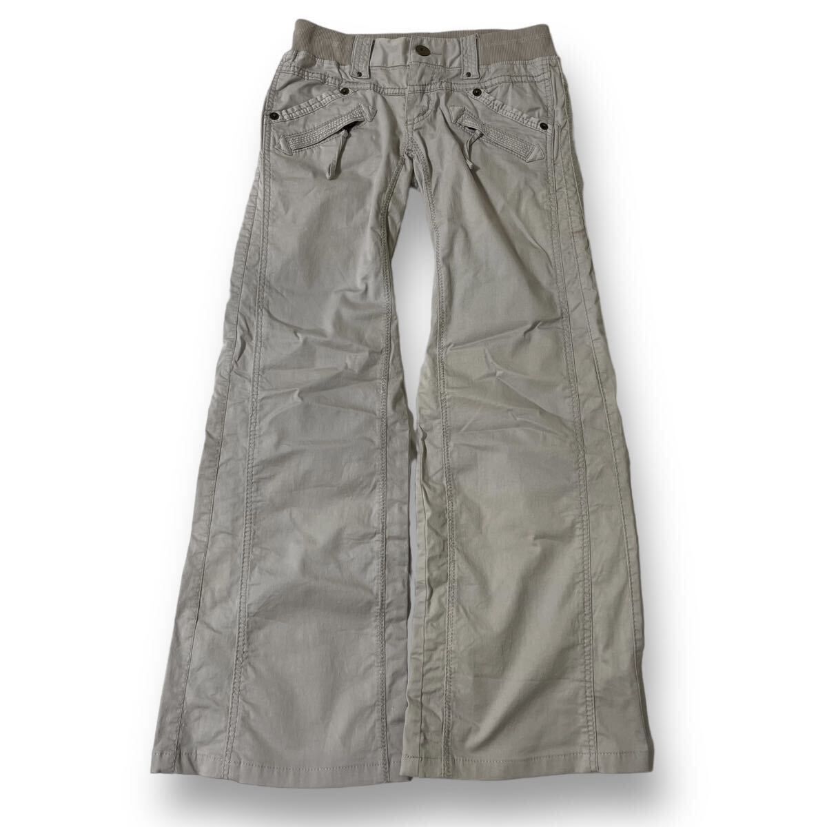 RARE 00's Japanese Label G.O.A Flared Cargo Pants LGB