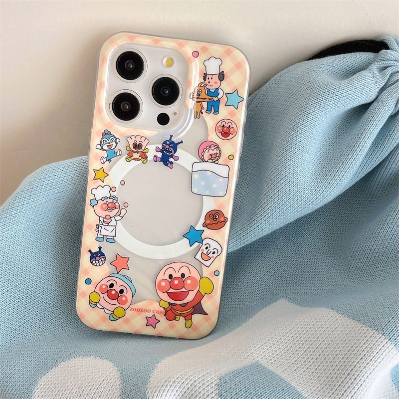 iPhoneケース　スマホケース　デコ　アンパンマン アンパンマン スマホタブ アンパンマン スマホ ケース iphone14
