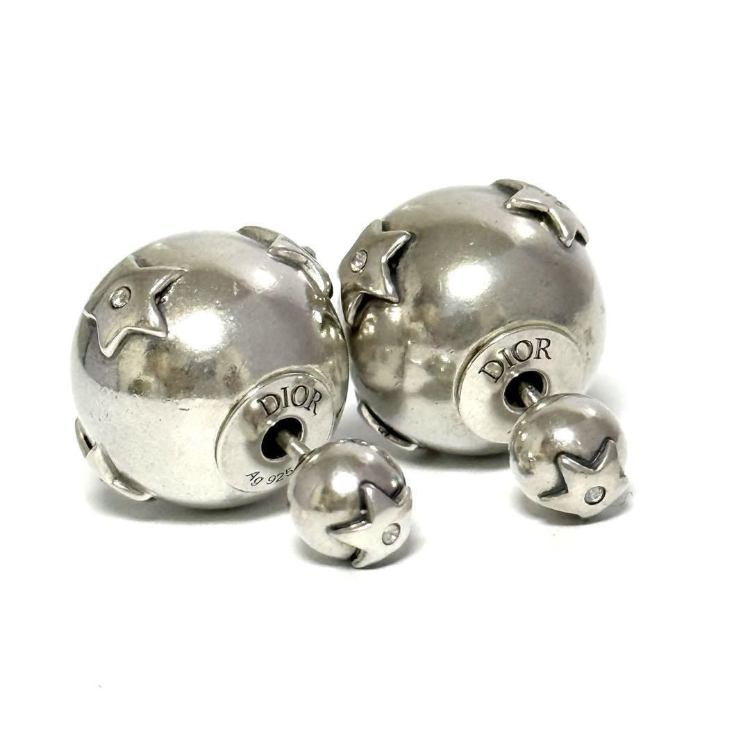 定価13万 ディオール メンズ トライバル ピアス シルバー 925