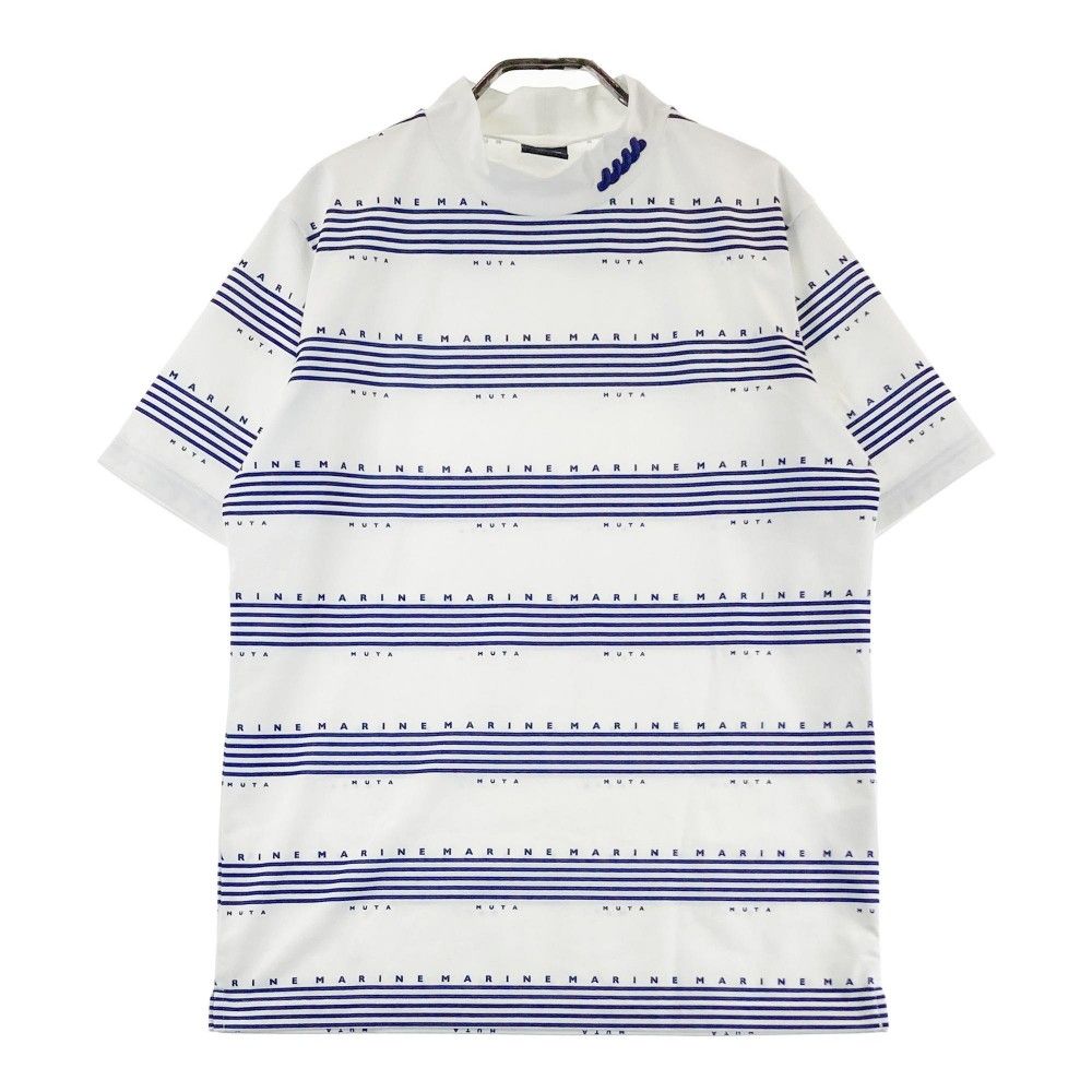 サイズ：6 MUTA MARINE ムータマリン モックネック 半袖 Tシャツ