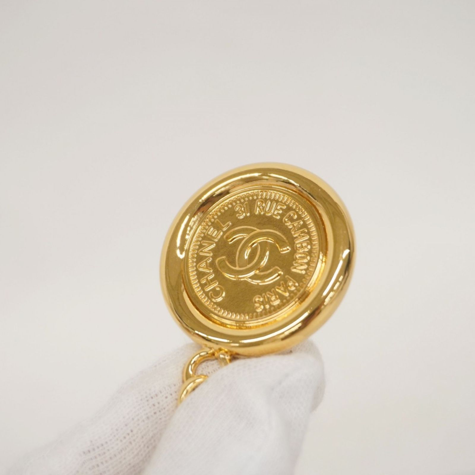 ☆ゴージャスなチェーン☆ CHANEL チェーンベルト ゴールド シャネル(Chanel) シャネル ベルト チェーン ゴールド