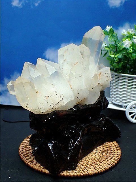 超強いパワー天然水晶クラスターYT2B6