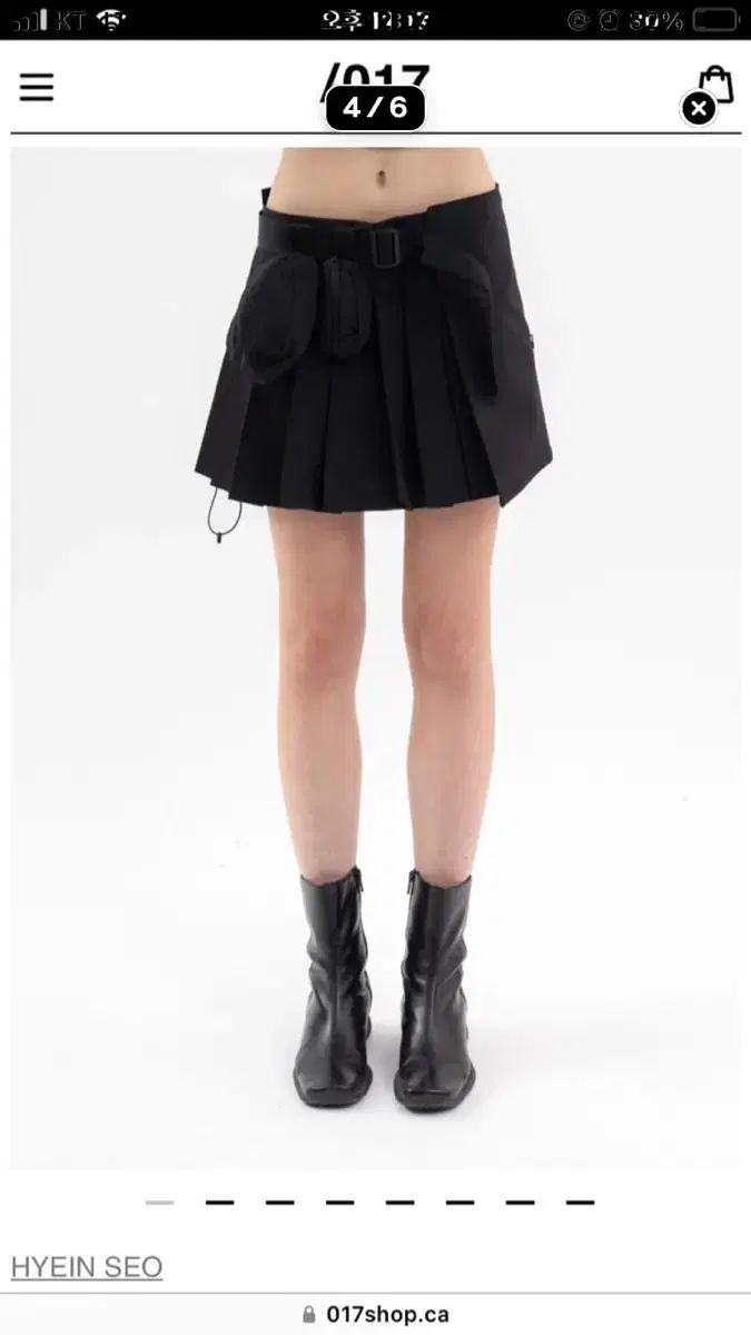 HYEIN SEO(ヘインソ) HYEIN SEO PLEATED WRAP SKIRT プリーツ スカート