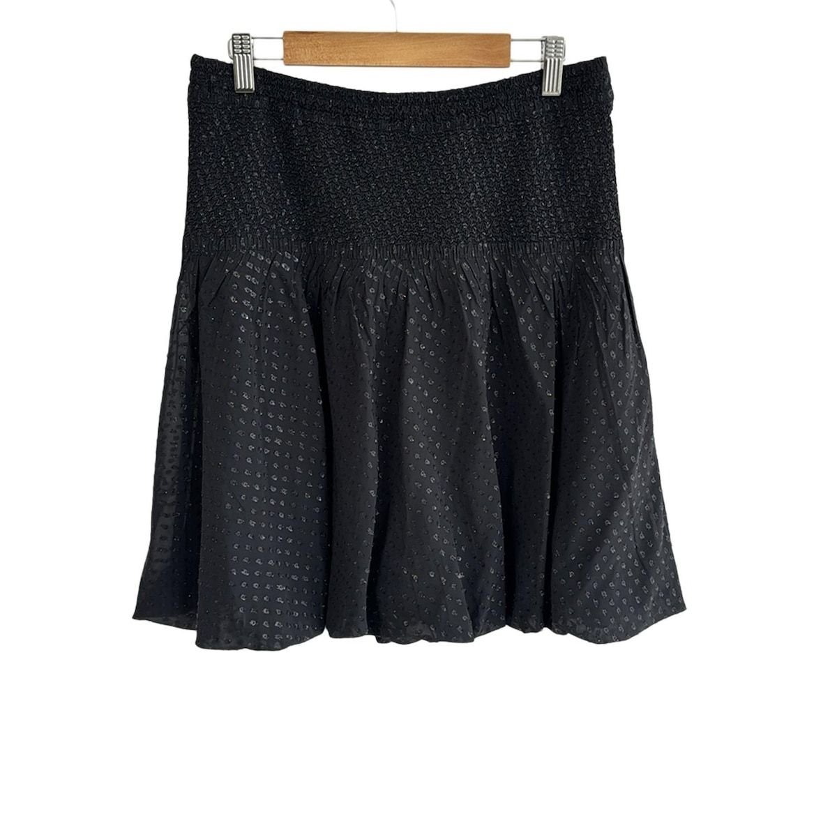 NOKO OHNO(ノコオーノ) スカート サイズ42 L レディース美品 - 黒 ひざ  