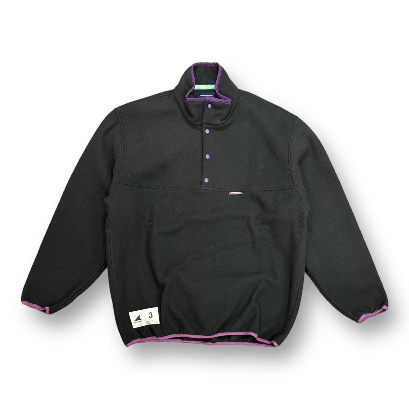 定価27500円 新品 DESCENDANT 23AW HUMMING FLEECE PULLOVER フリース