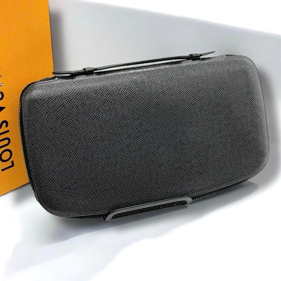 ルイヴィトン 長財布 オーガナイザーアトール タイガ ブラック cf5