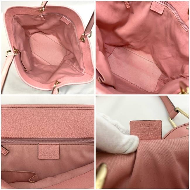 Gucci GGパターン トートバッグ ベージュ/ピンク グッチ トートバッグ ベージュ ピンク 120836 GG キャンバス - メルカリ