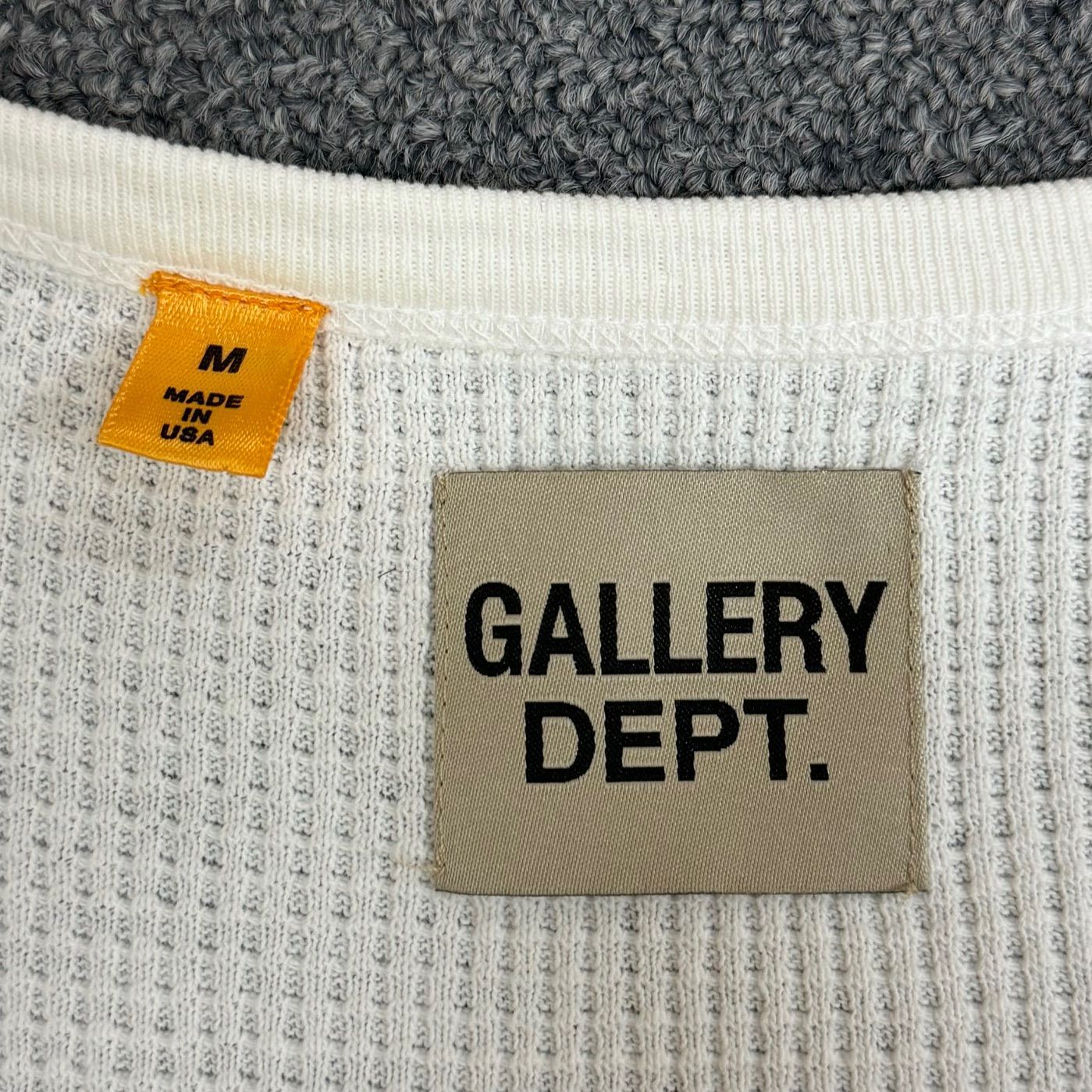 国内正規 GALLERY DEPT. 22SS オーバーサイズサーマルワッフルロング 
