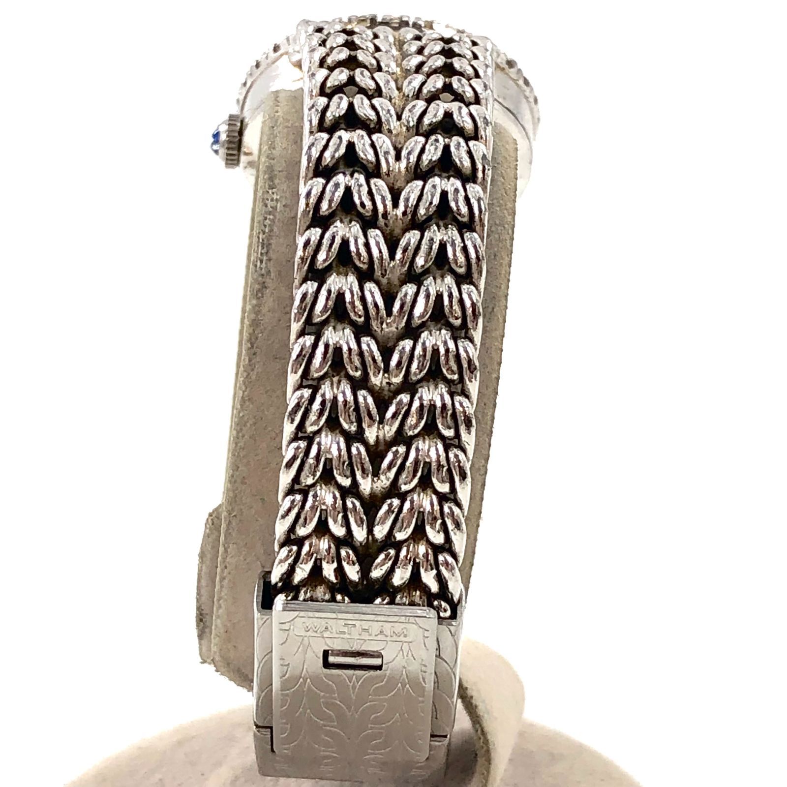 27500円 Waltham silver maxim 手巻き 銀無垢 45185