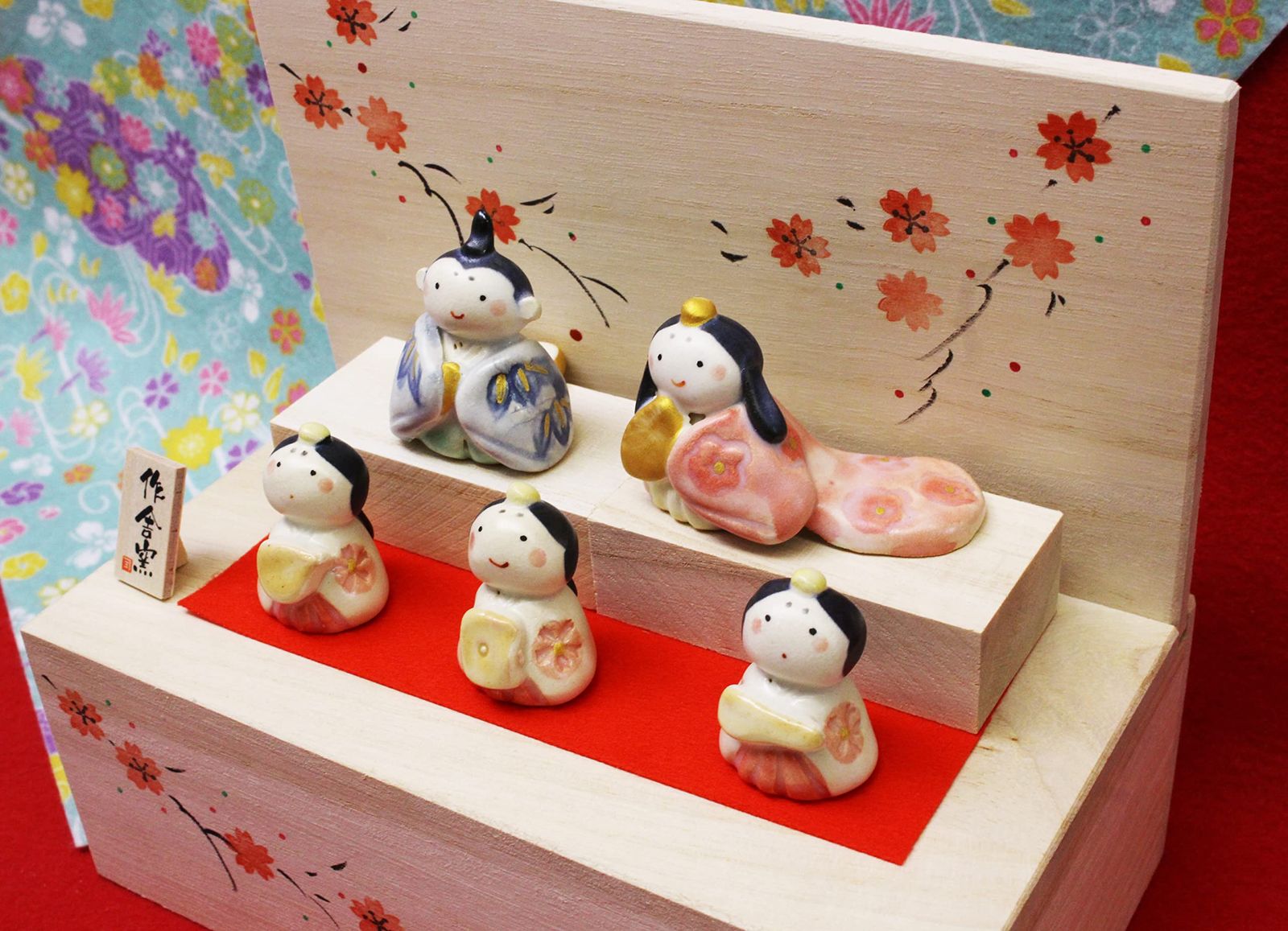 木箱飾り
