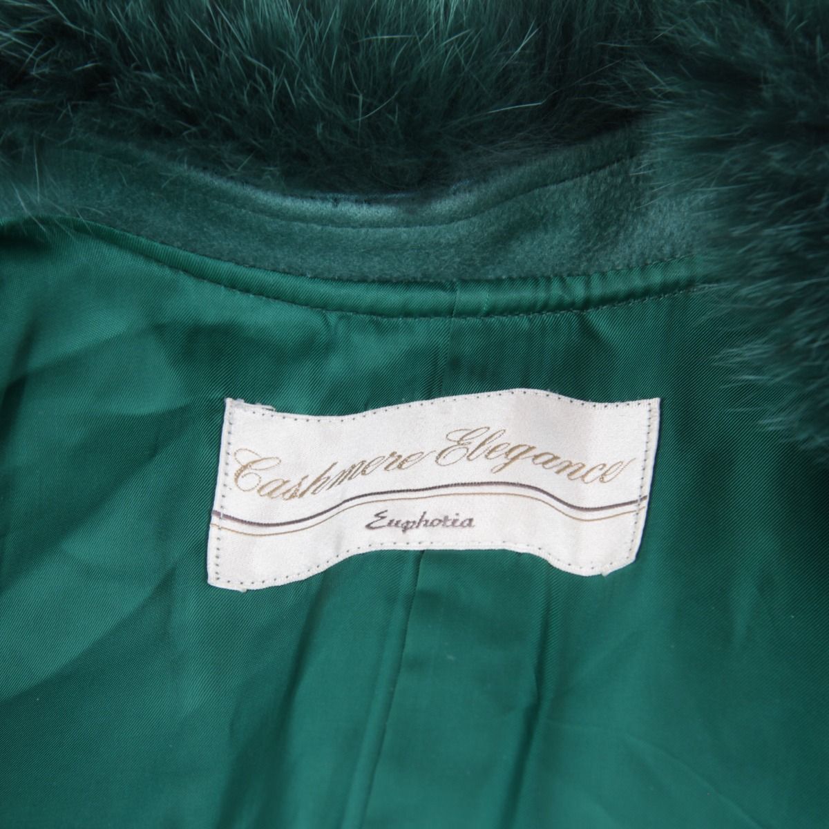 USED』Louis Feraud ルイフェロー ラムスキンコート イエロー 黄色