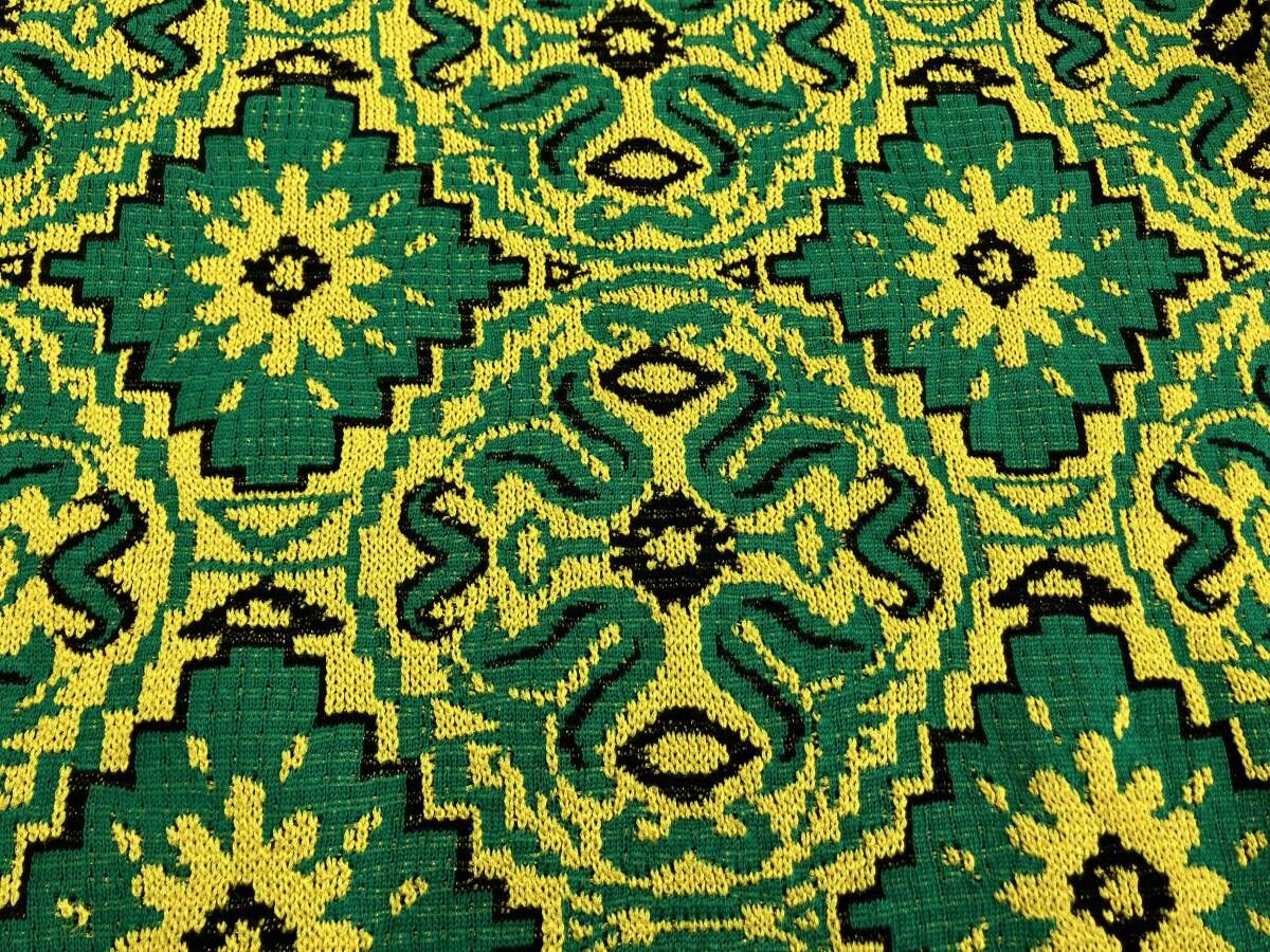 DRIES VAN NOTEN 半袖ニット ドリスバンノッテン クルーネック 総柄 コットンニット