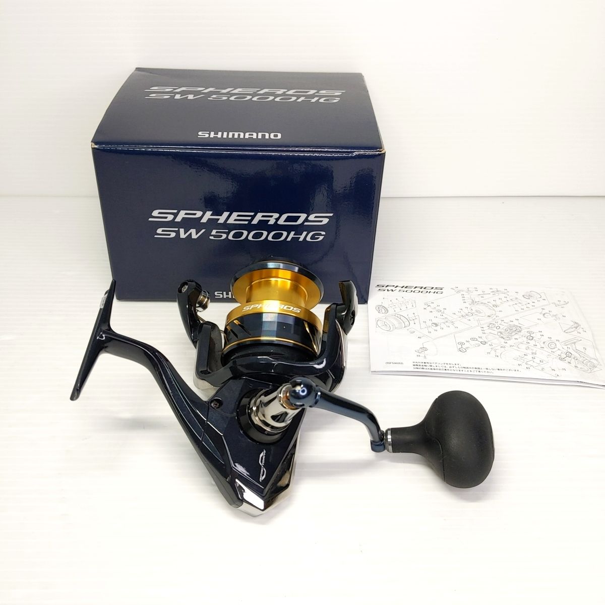 中古品】シマノ 21スフェロス SW スピニングリール 5000HG〇YR-52629〇