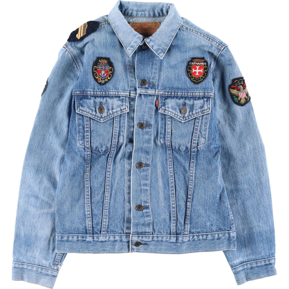 古着 リーバイス Levi's 75505-0211 ワッペンカスタム デニム