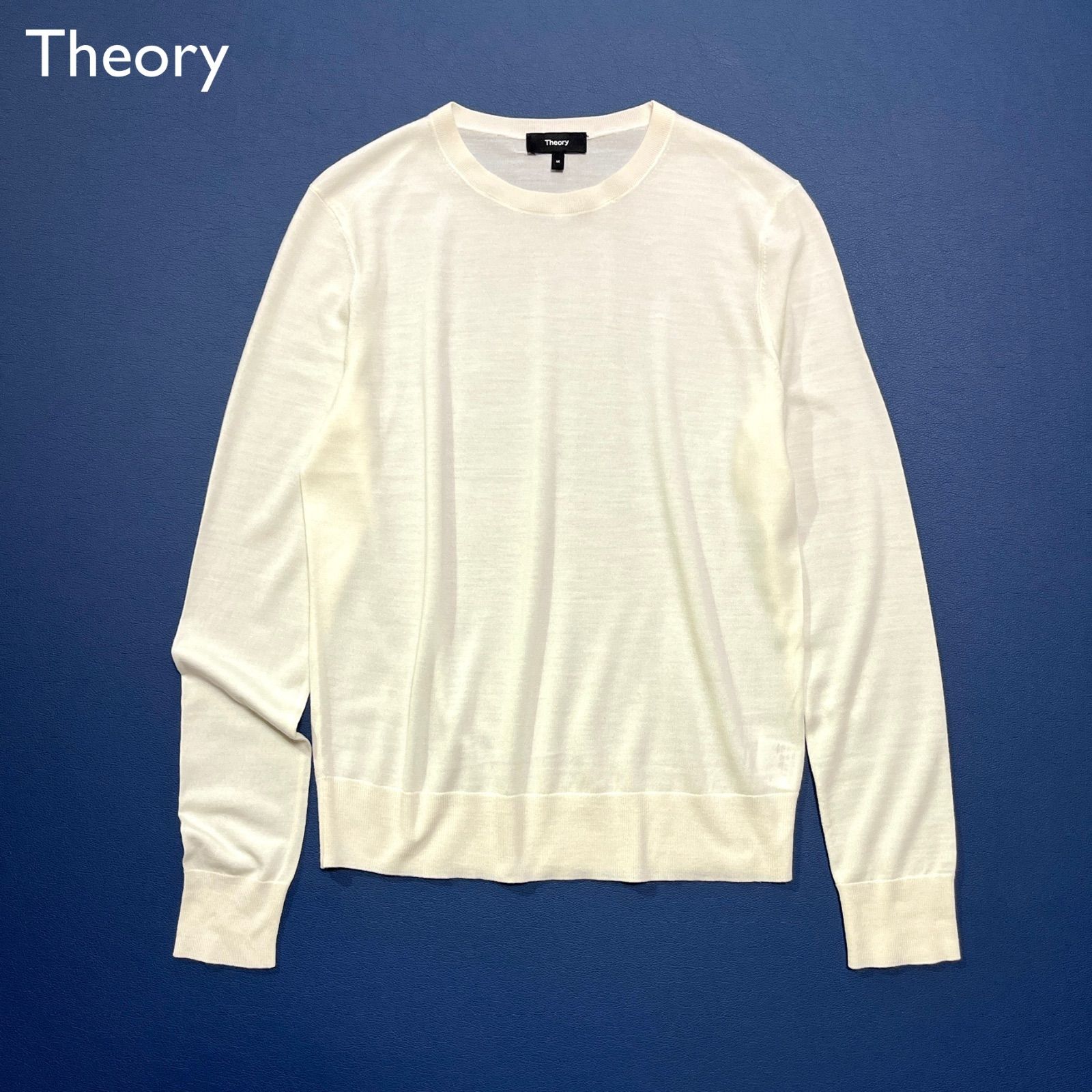 cE13 Theory 2025AW Regal Wool Crew Neck PO レガルウールクルーネックプルオーバー 定価29 700円