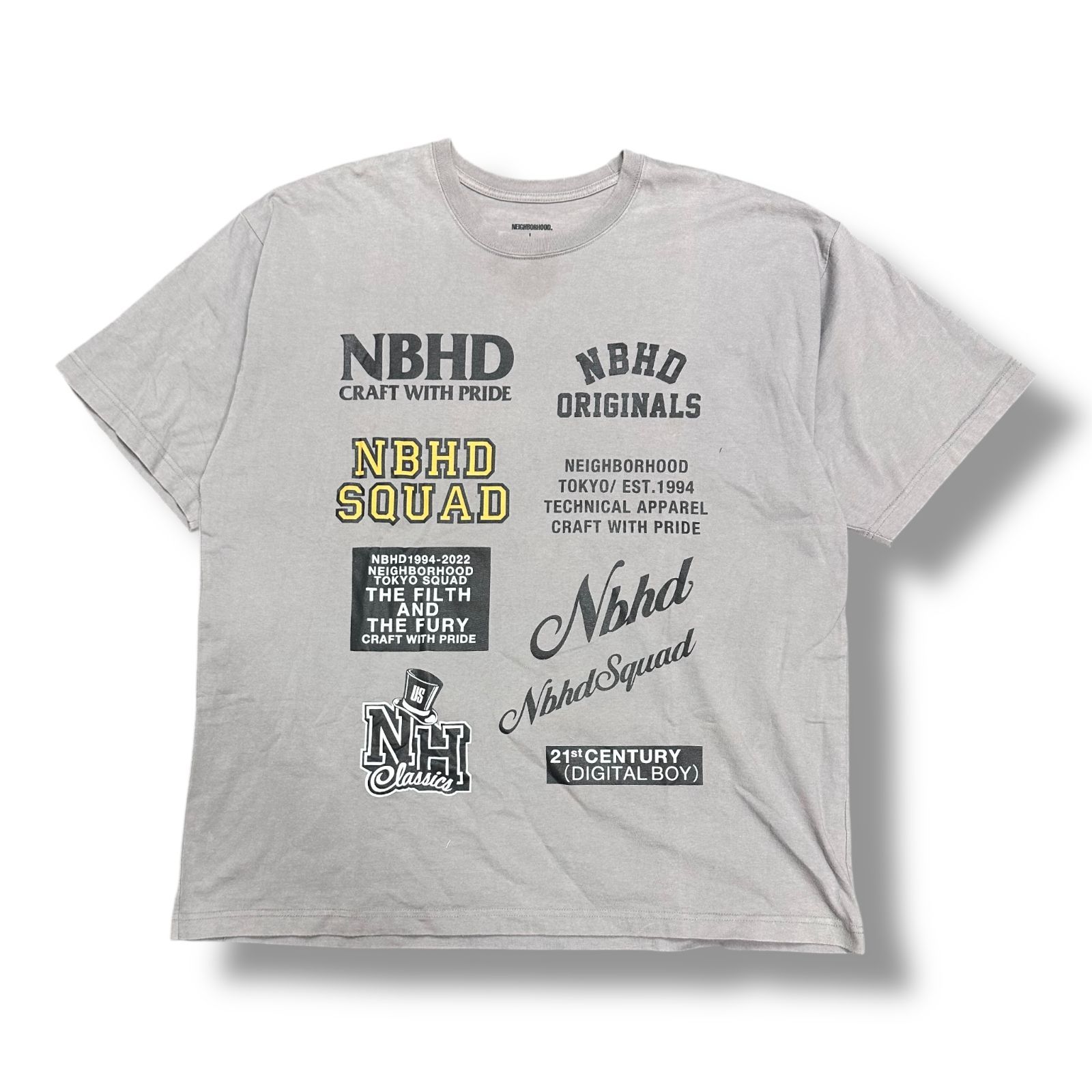 NEIGHBORHOOD 22SS NH-11/C-TEE プリントTシャツ カットソー