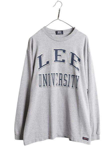 お得なクーポン配布中!】 90s USA製 カレッジ プリント 長袖 Tシャツ 