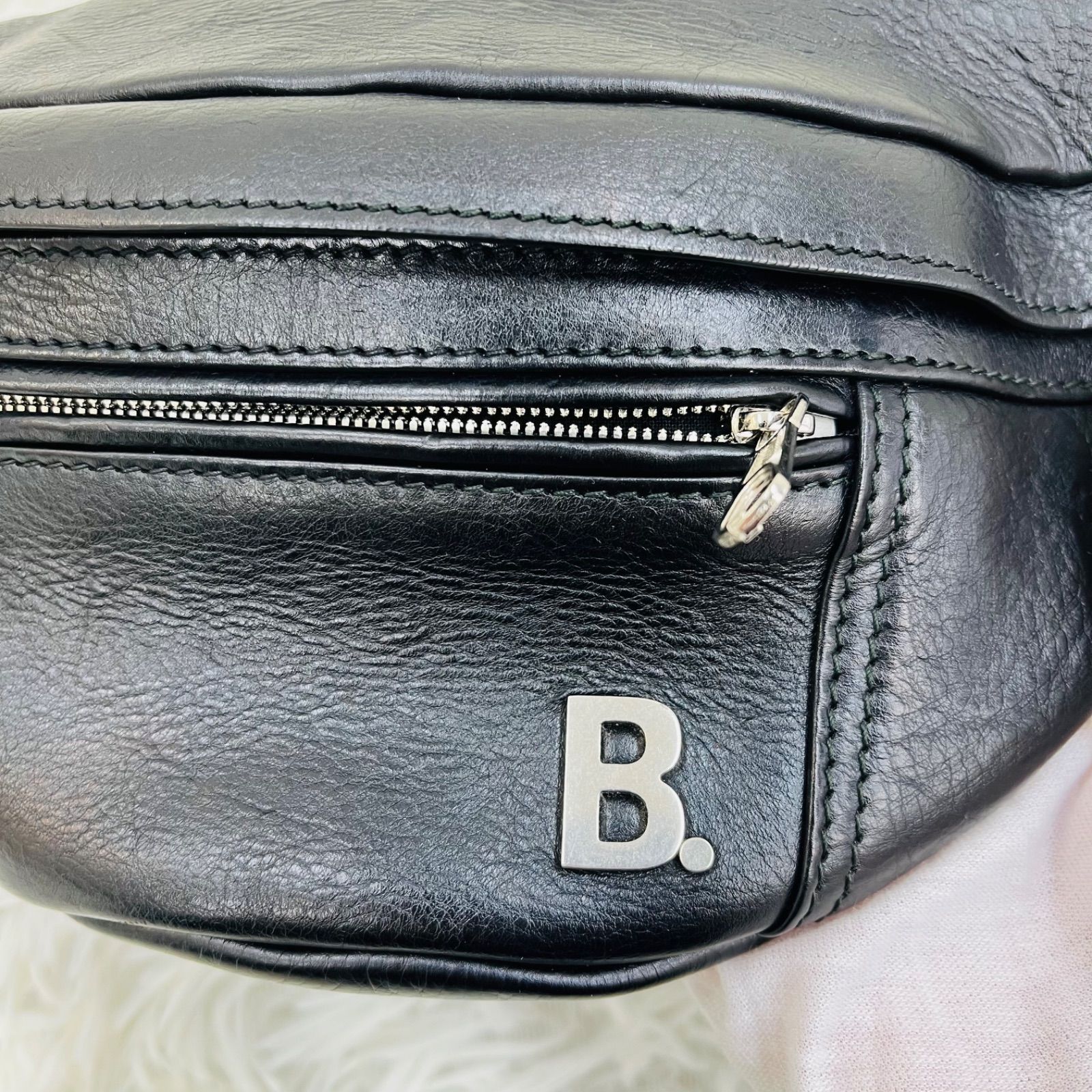 BALENZIAGA バレンシアガ B lOGO BELTPACK ウエストポーチ ボディ