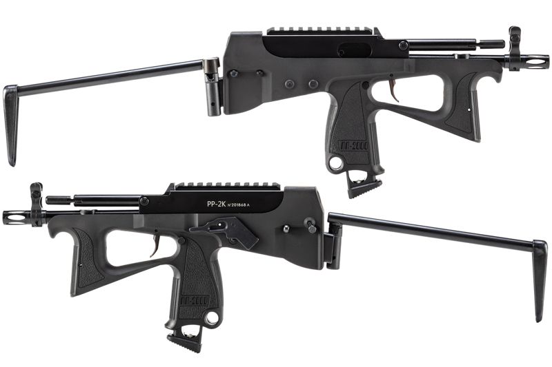 バトン Baton ガスガン PP-2000 CO2 GBB ガスブローバック 18歳以上 セミ・フルオート ロシア軍 特殊部隊専用銃 (pp2000)