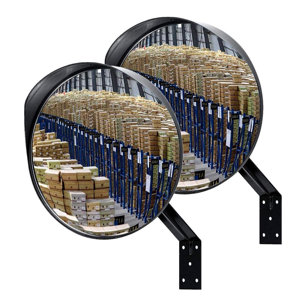 新品 TOSHIN カーブミラー ガレージ 道路 曲がり角 安全確保 直径30cm 