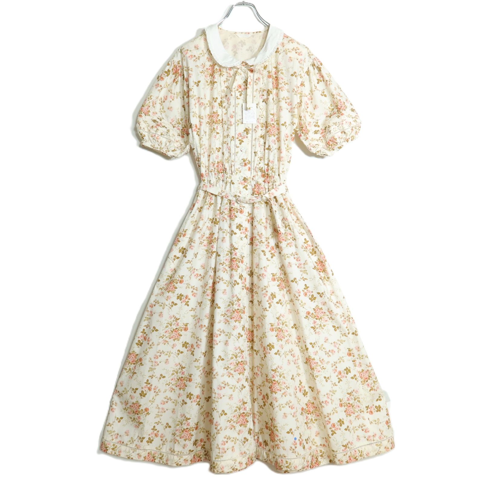 クラシコム 後ろ姿もとっておきのキャミソールワンピースベージュ北欧