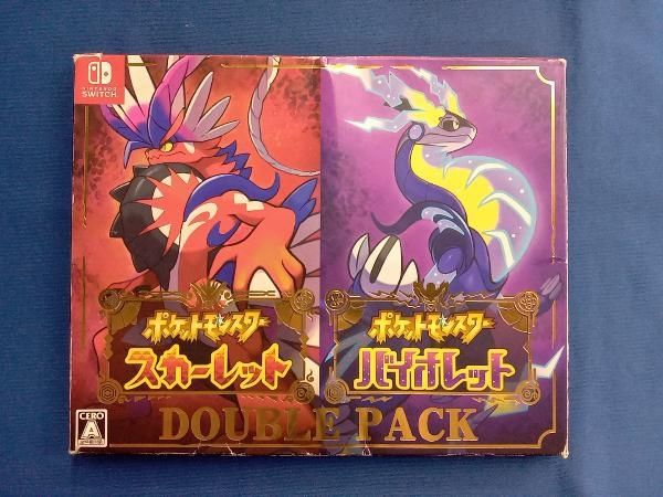 switch ポケモン スカーレット・バイオレット ダブルパック ニンテンドースイッチ ポケットモンスター スカーレット