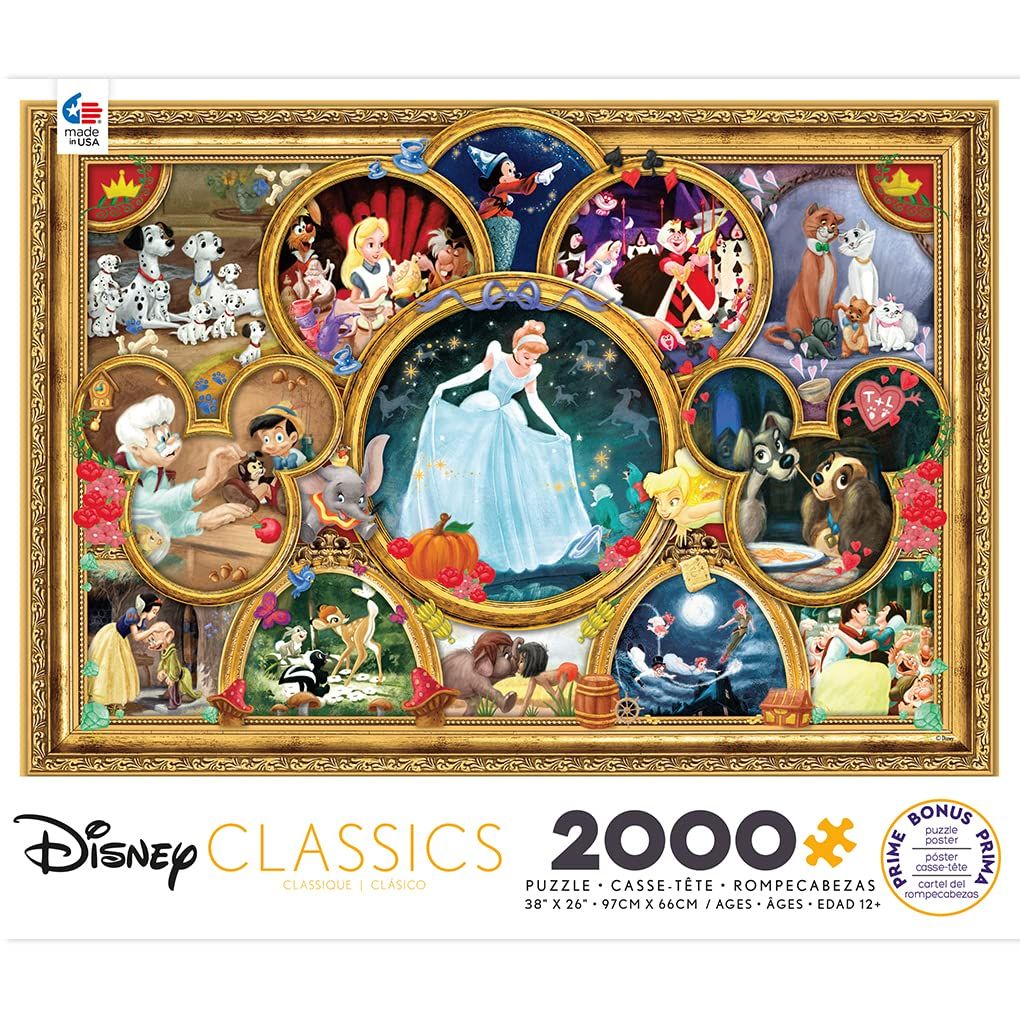 2000ピースジグゾーパズル （大人と子供向けのジグソーパズル