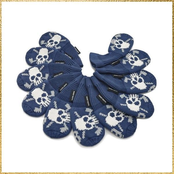 彡 でお届け 彡Color 1.iron cover set 1点 ゴルフアイアンヘッドカバー