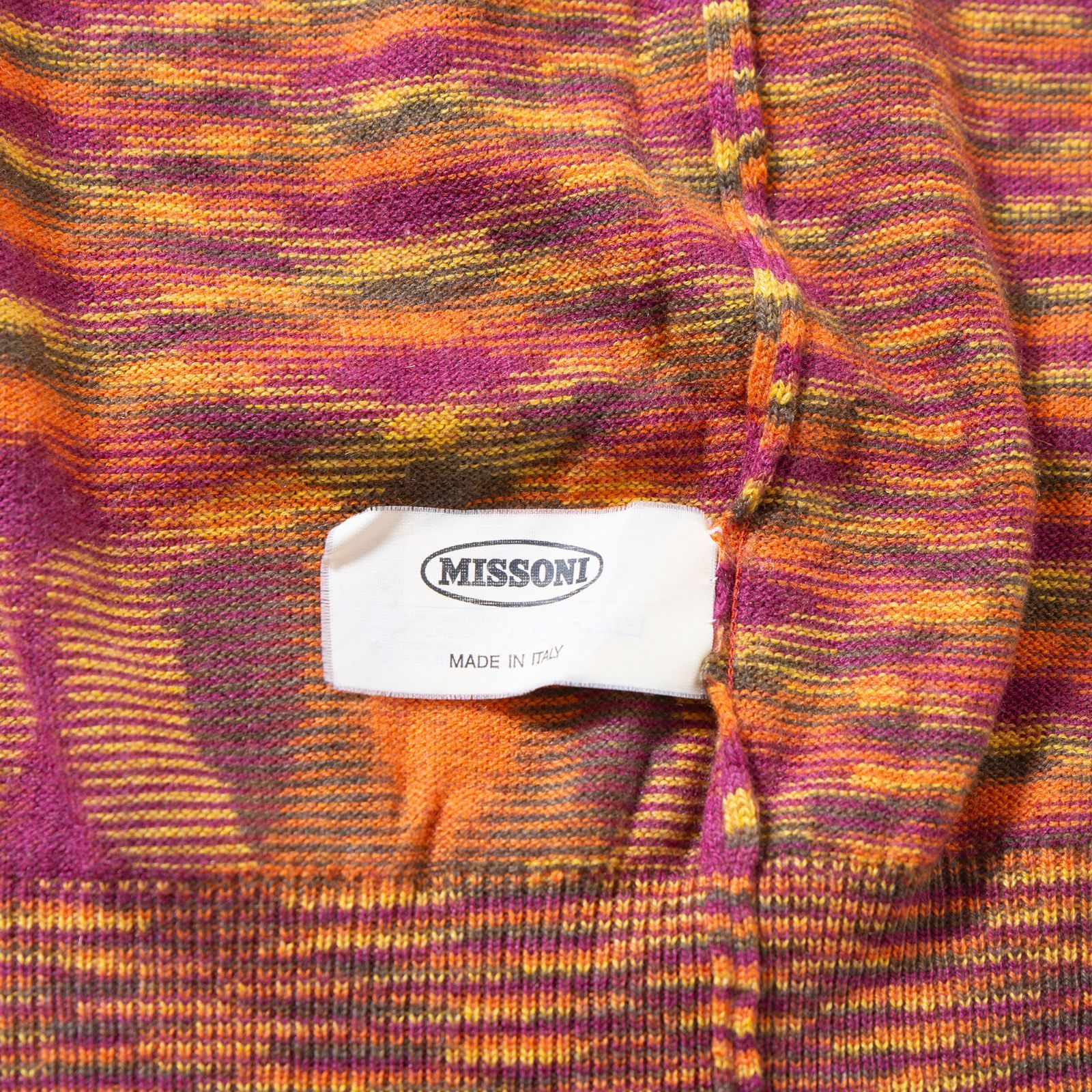 美品 ミッソーニ カーディガン 最高級 オレンジタグ ミッソーニ 最高級