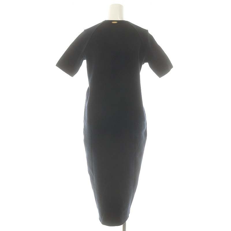 ミューズドゥドゥーズィエムクラス MARE リブワンピース ロング ネイビー 中古・古着通販】MUSE de Deuxieme Classe (ミューズ