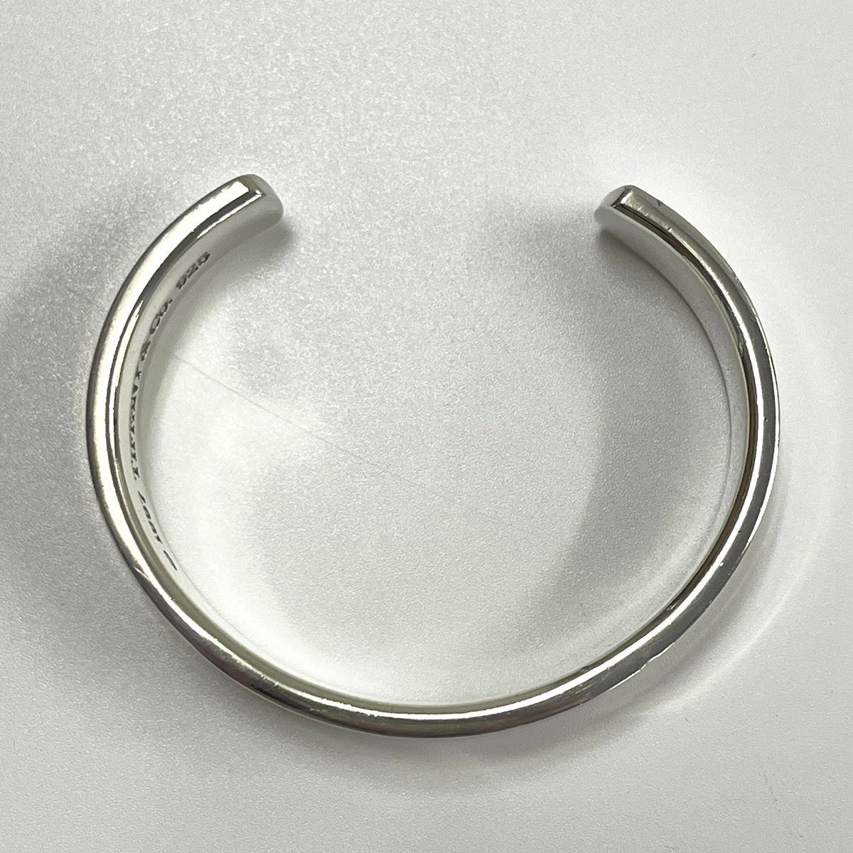 Tiffany & Co. 925シルバー ナローバングル TIFFANY&Co.】ティファニー ナロー バングル シルバー925