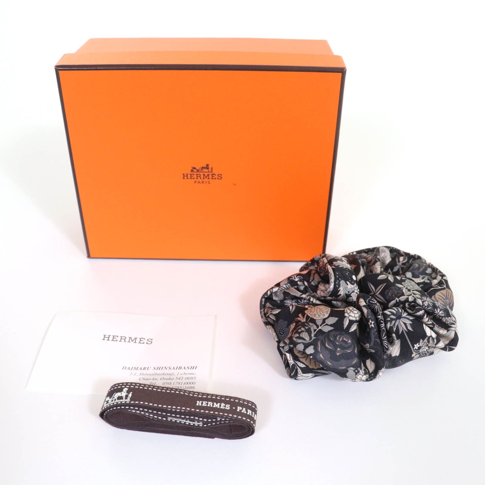 新品HERMESシュシュ　クラウディア 楽天市場】HERMES エルメス シュシュ クラウディア CHOUCHOU