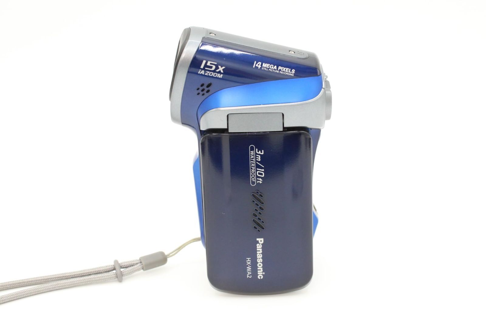 Panasonic防水型デジタルムービーカメラHX-WA3(A)ブルー⭐️美品⭐️ Panasonic防水型デジタルムービーカメラHX-WA3(A)ブルー⭐️美品