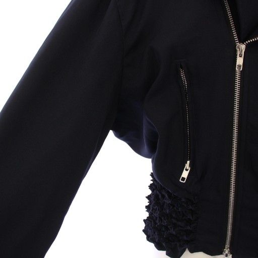 ジップアップ ショート丈