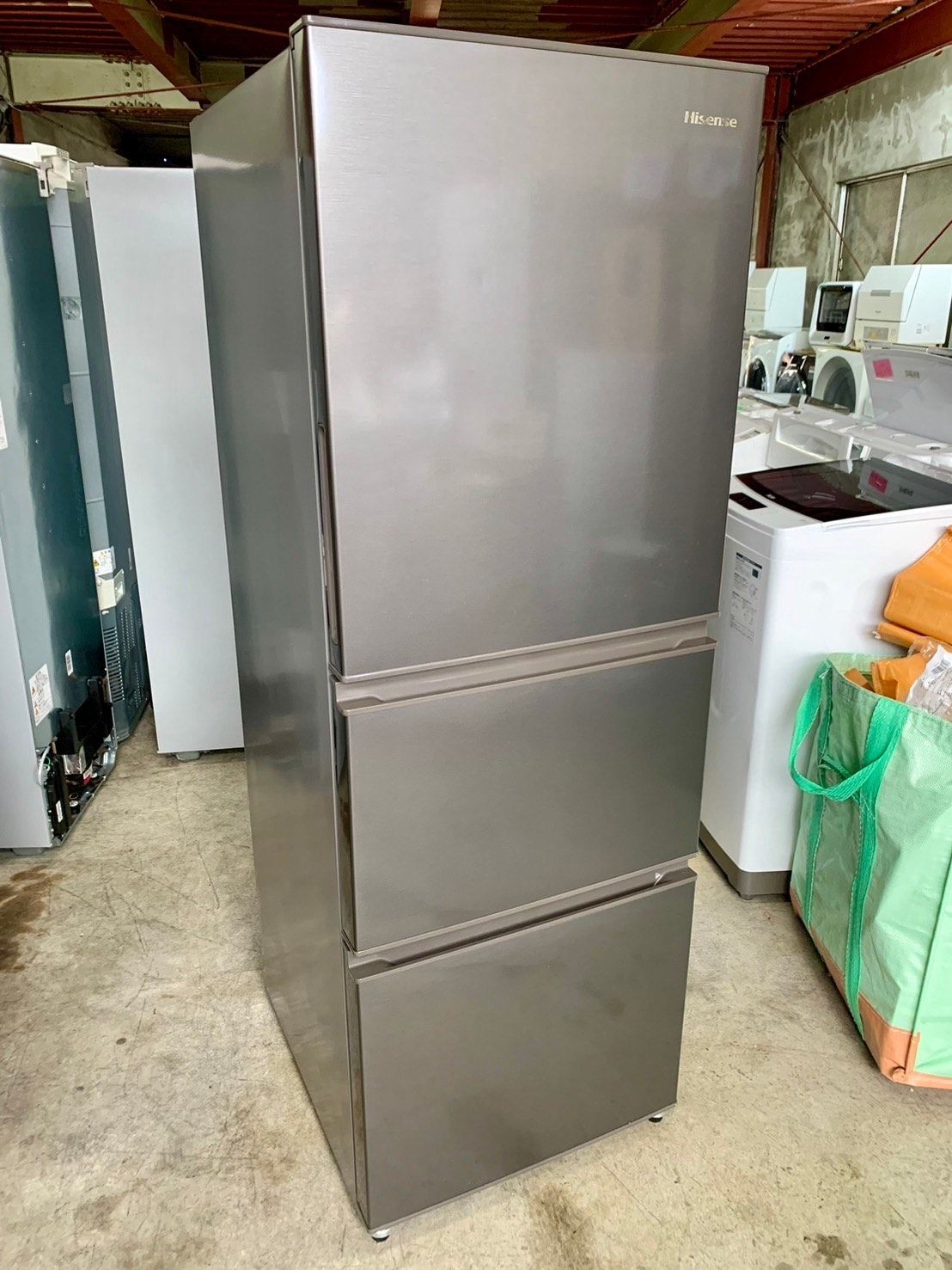 大阪送料無料☆3か月保障付☆冷蔵庫☆2023☆ハイセンス☆3ドア☆ HR  