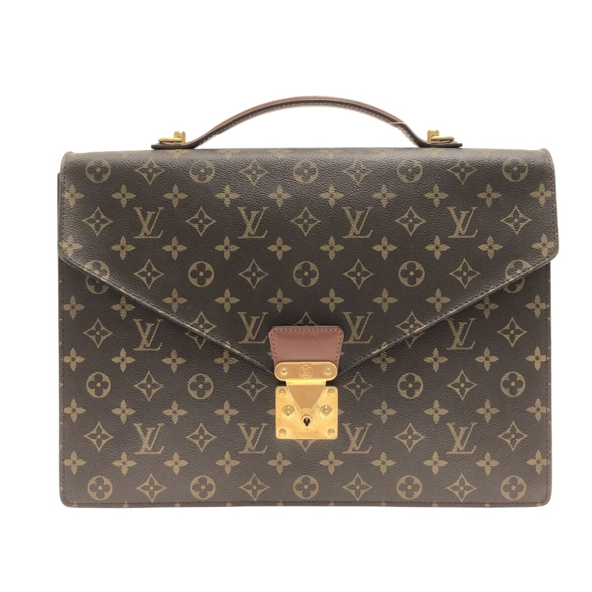 LOUIS VUITTON(ルイヴィトン) ビジネスバッグ モノグラム ポルト ドキュマン・バンドリエール M53338 モノグラム・キャンバス -  メルカリ