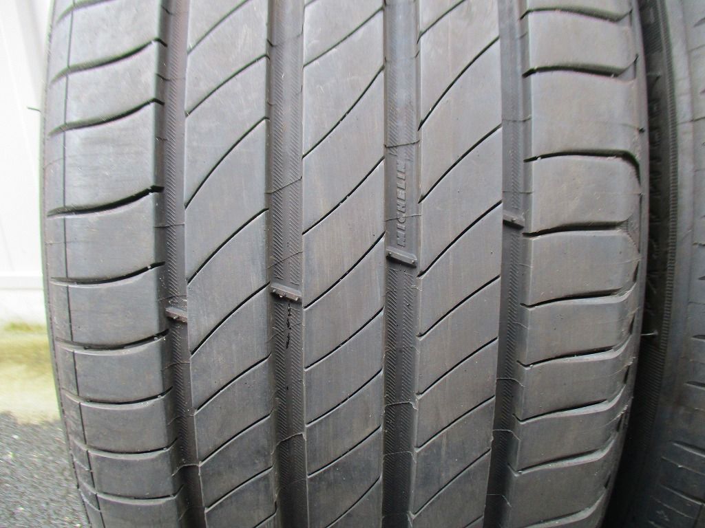 215|45R17 91W ミシュラン PRIMACY4 2021年製 2本 送料込 T61100830 インボイス領収書発行