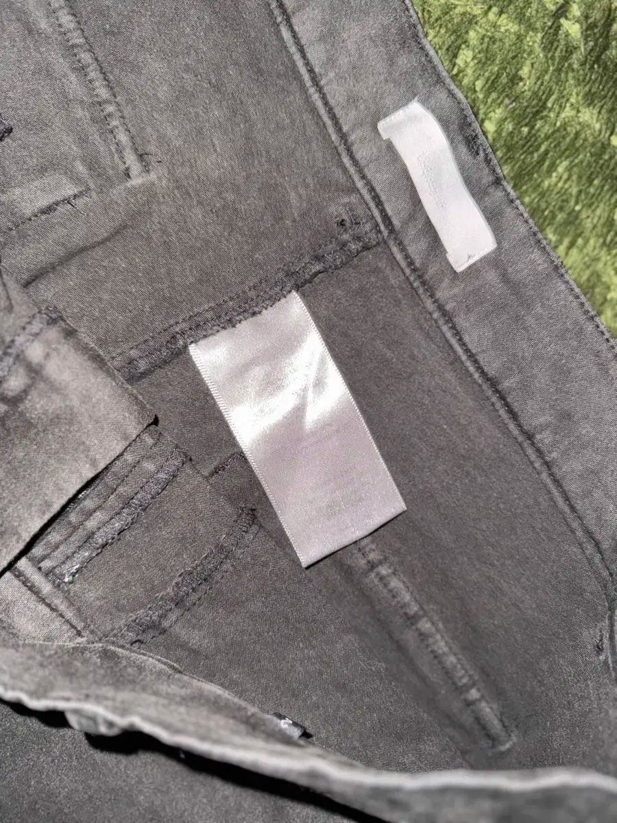 2 Undermycar R-gul ヴィンテージ ウォッシュ ポケット ディテール カーゴ パンツ オリーブ WWW_NOITHATQUANGTHANH_NET