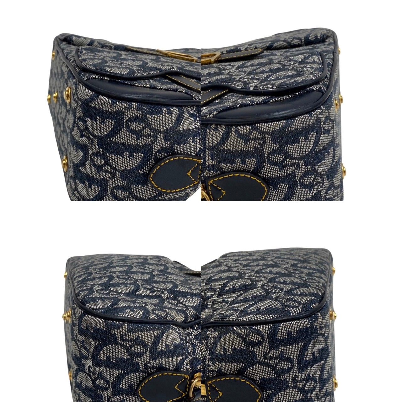 極美品 Christian Dior ディオール ダブルサドル トロッター ロゴ