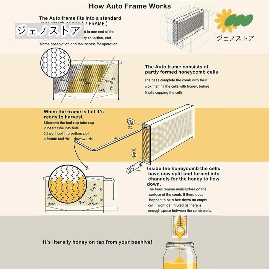 巣枠 ミツバチ巣