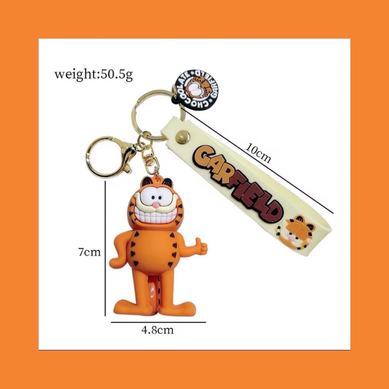 ガーフィールド キーホルダー 2【Garfield】アメリカン 雑貨