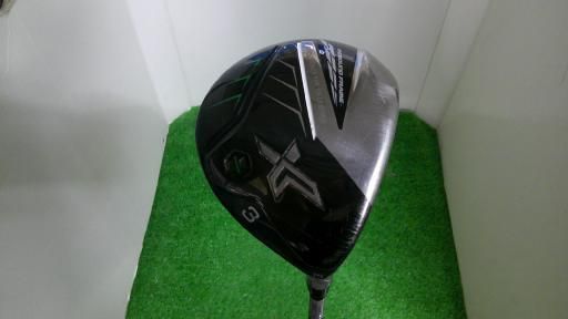 【中古】 ダンロップ XXIO(2022) eks 3W フェアウェイウッド FW Miyazaki AX-2(FW) (フレックスS) メンズ 男性用 右利き 右用 Cランク ゴルフクラブ