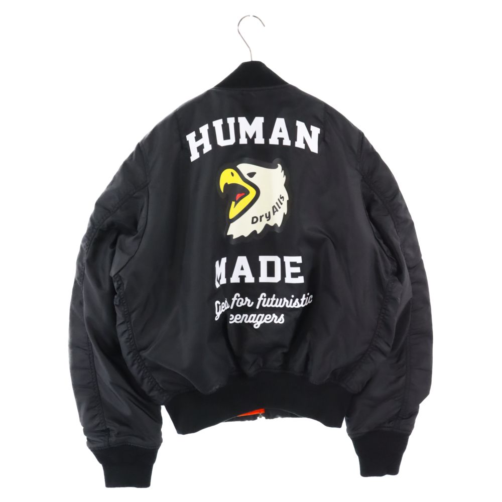 HUMAN MADE (ヒューマンメイド) MA-1 JKT バックロゴプリント