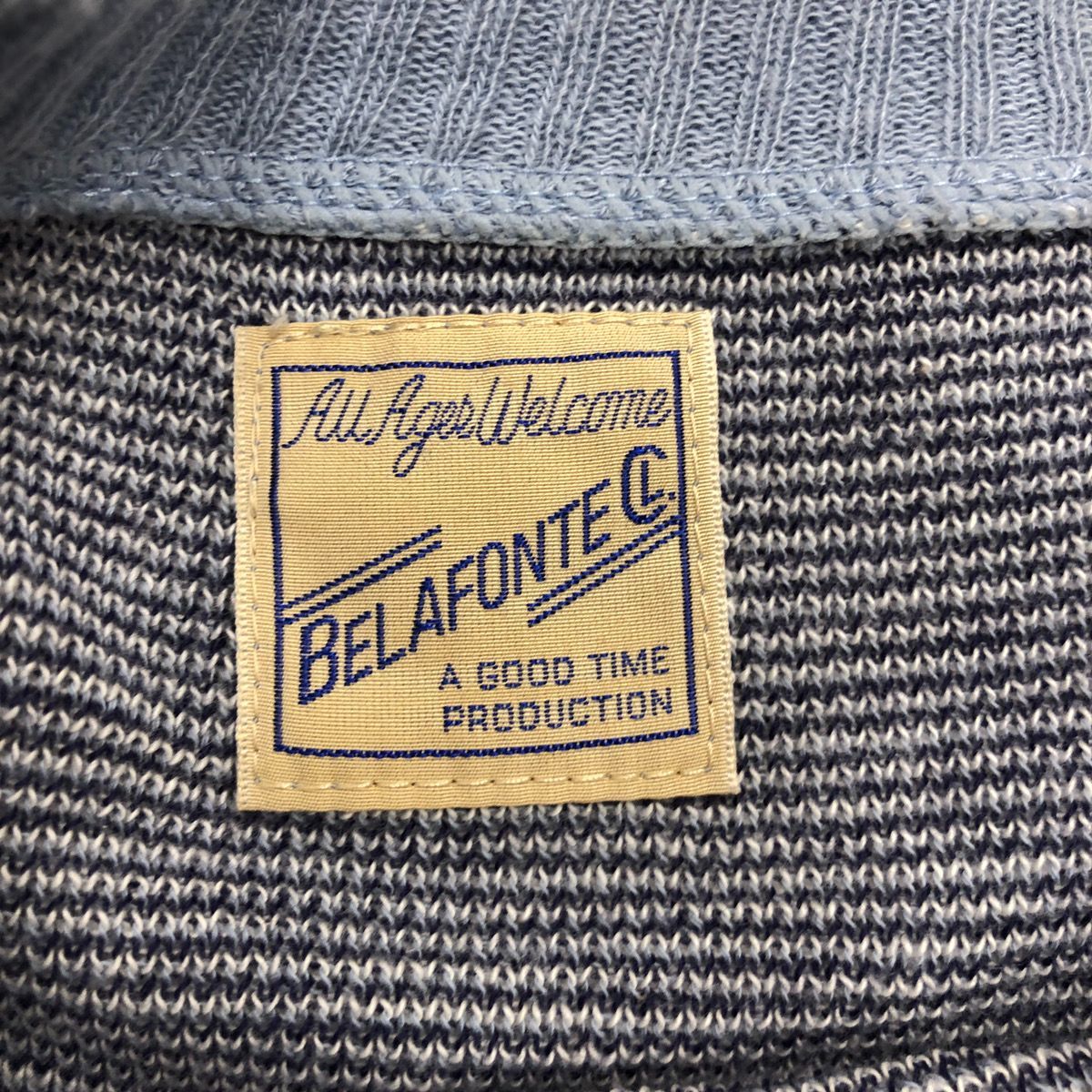 belafonte ベラフォンテ RAGTIME WILD DUCK PLAY SHIRTS サマーニット 