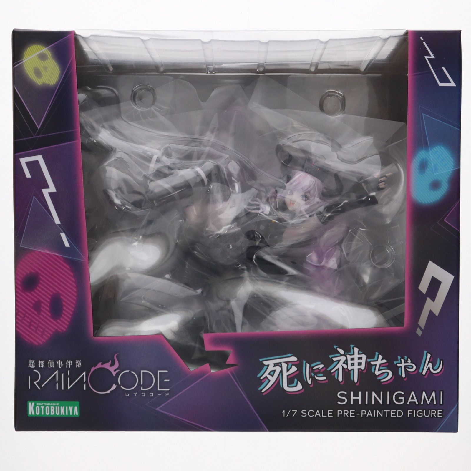 死に神ちゃん 超探偵事件簿 レインコード コトブキヤ フィギュア おまけ付き 超探偵事件簿 レインコード」よりフィギュア「死に神ちゃん」が