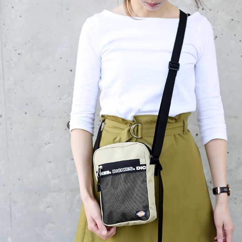 Dickies (ディッキーズ) LOGOTAPE サコッシュ ブラック