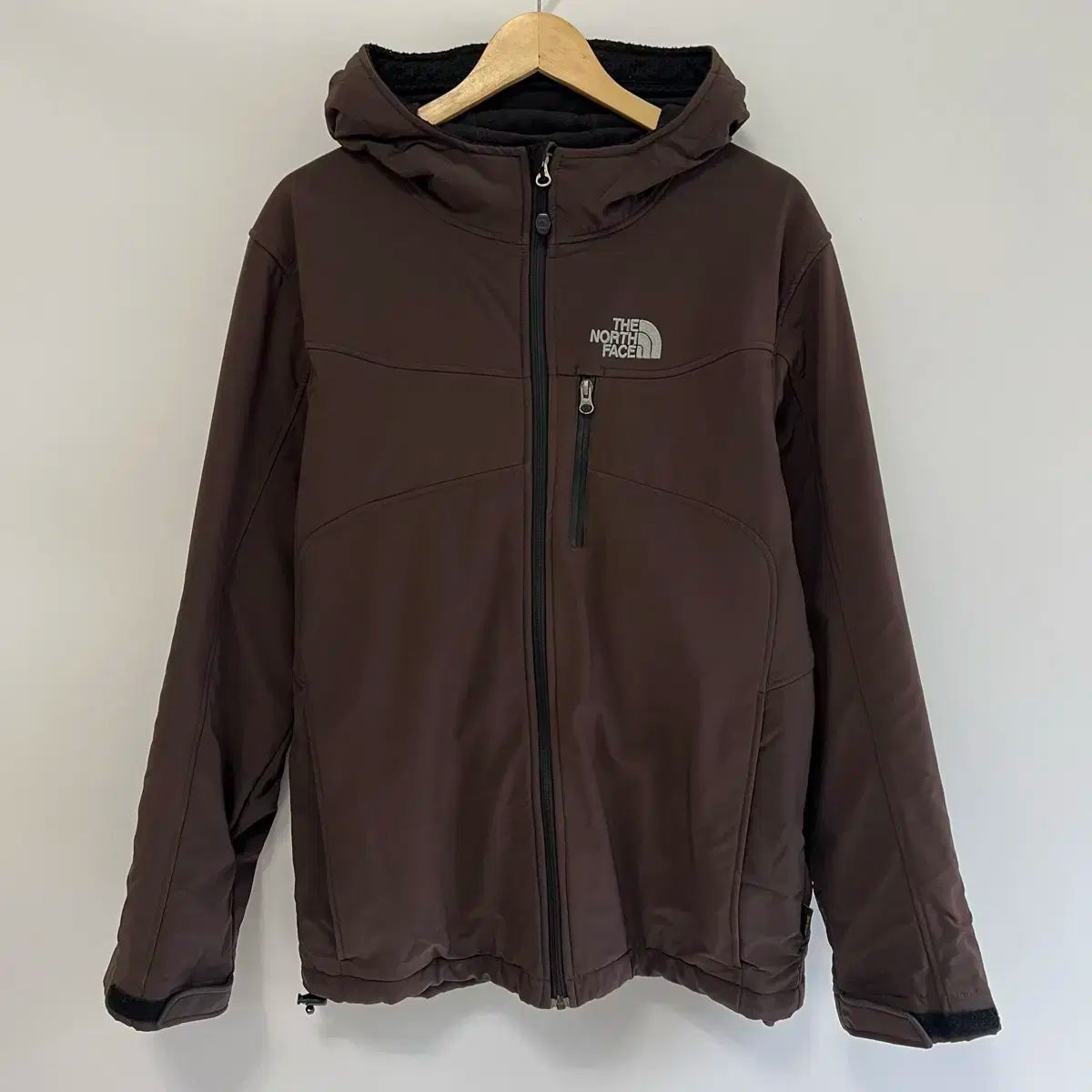 XL THE NORTH FACE ザ ノース フェイス ブラウン ソフトシェル
